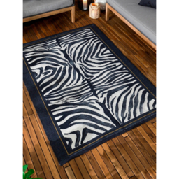 Paoletti Leopardis Zebra Print Indoor & Outdoor Rug