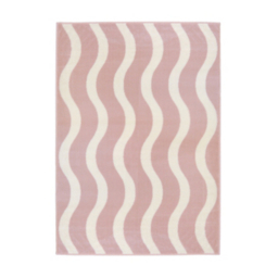maker Maestro Wave Rug Blush