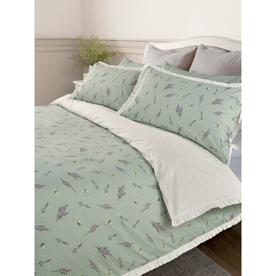 Stacey Solomon Lavender Bee's Cotton Duvet Set