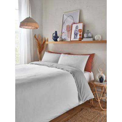 Reversible Textured Duvet Set