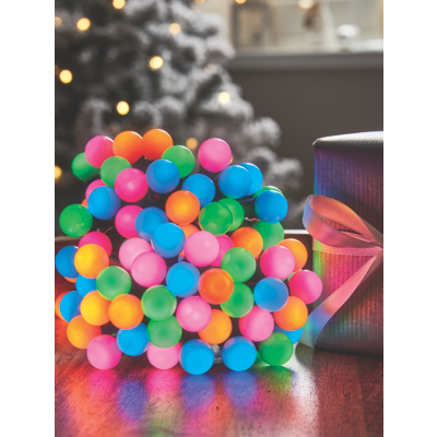 100 Neon Berry String Lights