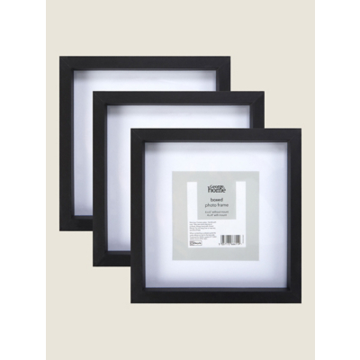 Black Box Frame 4 x 4 Inch - Set of 3