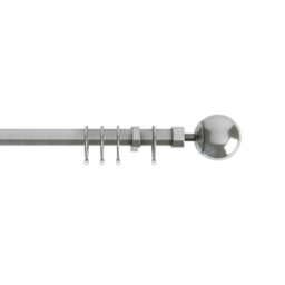 Speedy Satin Silver Finesse 22-25mm Ball Pole Set