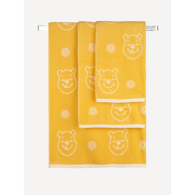 Disney Winnie the Pooh Yellow Towel Range