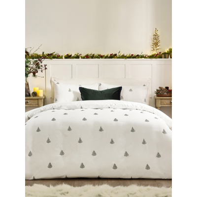 Wylder Winter Forest Embroidered Duvet Set