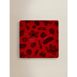 Stranger Things Red Fleece Blanket - 120cm x 150cm