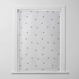 A-International Natural Blackout Bee Pattern Roller Blind
