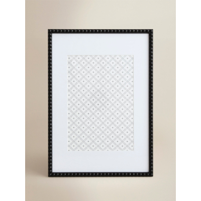 Black Beaded A2 Photo Frame