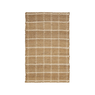 Relay Jute Check Rug