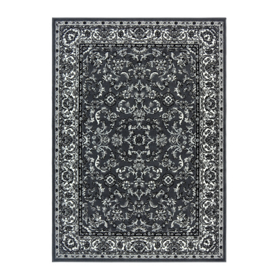 maker Traditional Persian Rug Grey