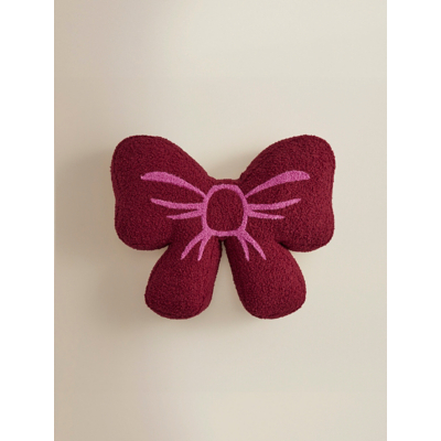 Red Bow Shaped Cushion