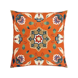Furn Folk Flora Geometric Water & UV Resistant Outdoor Cushion