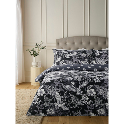 Midnight Owl Reversible Duvet Set