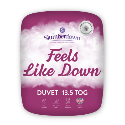 Slumberdown Feels Like Down 13.5 Tog Duvet