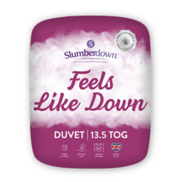 Slumberdown Feels Like Down 13.5 Tog Duvet
