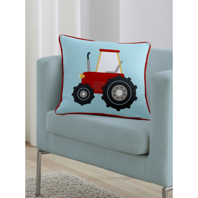 Bedlam Farmyard Friends Kids Cushion Cover in Blue