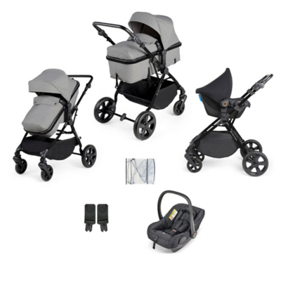 Ickle Bubba Light Grey Comet 3 in 1 Travel System