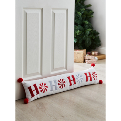 Catherine Lansfield Xmas Ho Ho Ho Draught Excluder