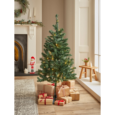 Green 4ft Pre Lit Christmas Tree