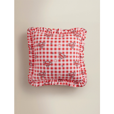 Warner Bros. Supergirl Red & Pink Cushion