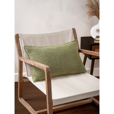 Yard Ribble Green Acid Wash Cushion