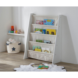 White Sling Bookcase