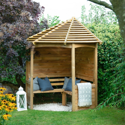 Forest Garden Venetian Corner Arbour