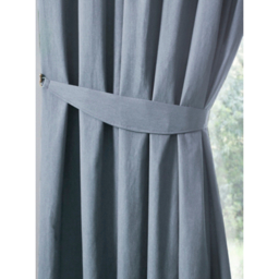 Fusion Blue Dijon Curtain Tiebacks