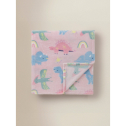 Pink Dinosaur Fleece- 120cm x 150cm