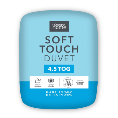 Summer Cool Soft Touch Duvet - 4.5 Tog King