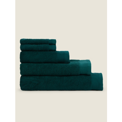 Emerald Green Cotton Towel & Bath Mat Range