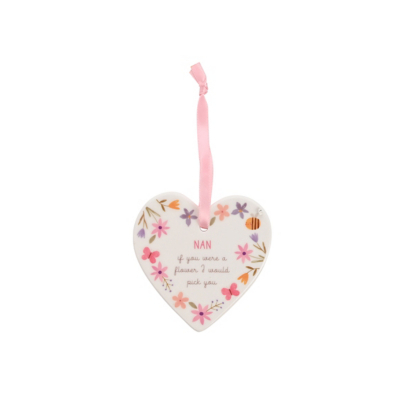 Love Life Ceramic Heart - Nan
