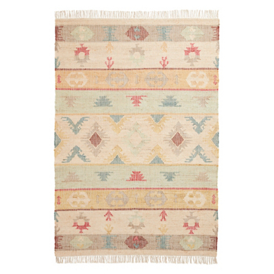 Think Rugs Bazaar Natural Moroccan Jute Rug