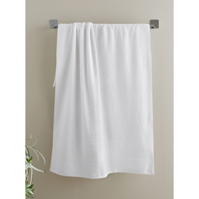 Catherine Lansfield White Antibacterial Towel Range