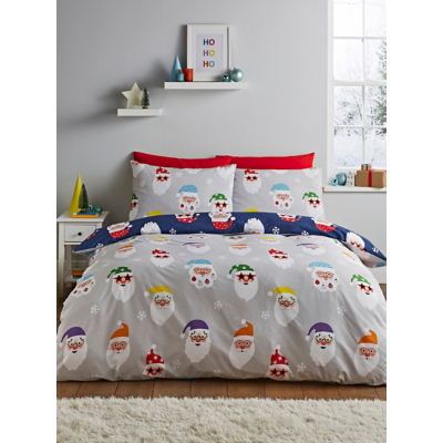 Catherine Lansfield Santa Spec-Tacular Duvet Set