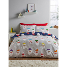 Catherine Lansfield Santa Spec-Tacular Duvet Set