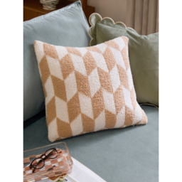 Furn Natural Olsen Geometric Cushion