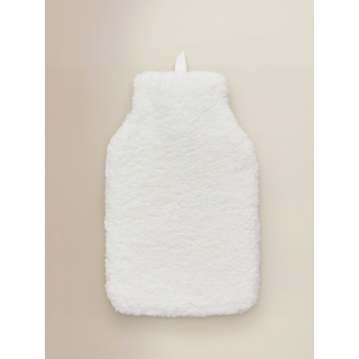 Cream Teddy Hot Water Bottle 2L