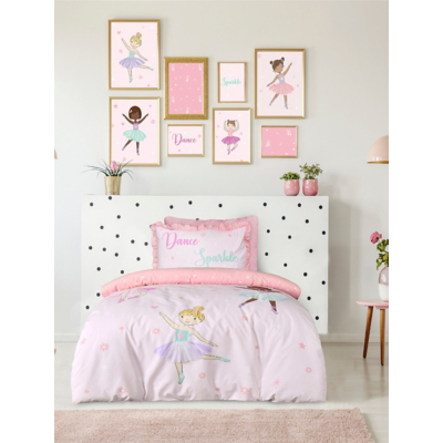 Sleepdown Dancing Ballerinas Duvet Set