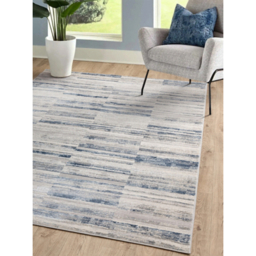 The Rug Edit Ritz Stripe Blue Rug