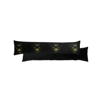 Evans Lichfield Gold Bee Velvet Draught Excluder