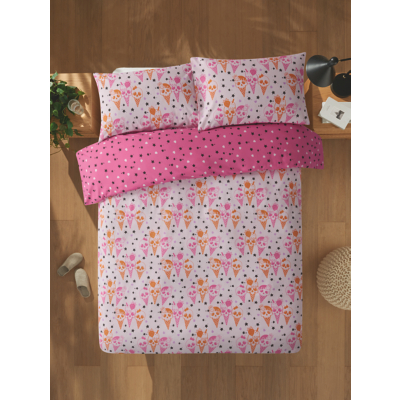 Ice Scream Reversible Duvet Set
