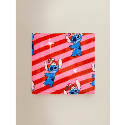 Disney Stitch Christmas Fleece - 120cm x 150cm