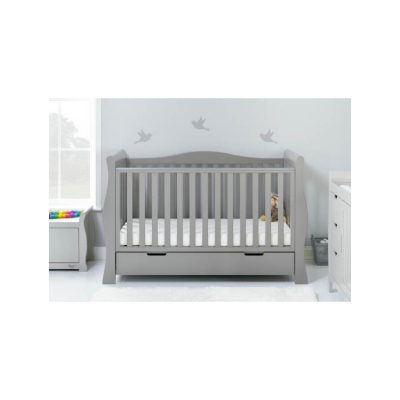 Obaby Stamford Luxe 2 Piece Room Set - Warm Grey