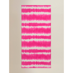 Tie Dye-Effect Cotton Beach Towel