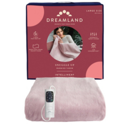 Dreamland Pink Snuggle Up Electric Warming Throw