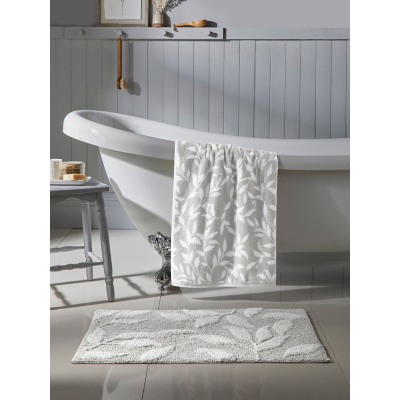 Dreams & Drapes Sandringham Grey Bath Mat
