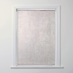 A-International Champagne Crushed Velvet Roller Blind