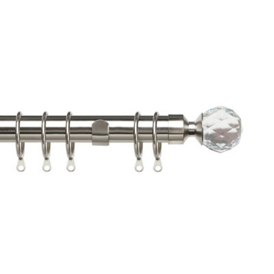 Speedy Sat Silver Pristine 25-28mm Crystal Pole Set