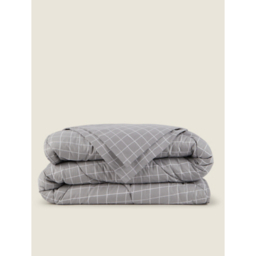 Grey Lightweight Coverless Duvet - 7.5 Tog